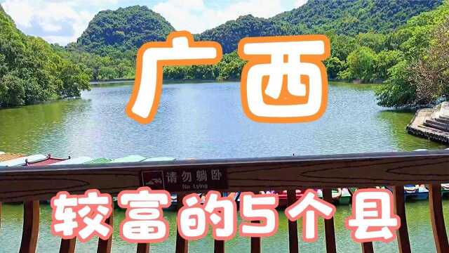 广西较富的5个县,这里有最大粮食生产基地,中国编织工艺品之都