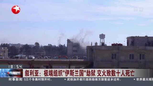 叙利亚:极端组织“伊斯兰国”劫狱 交火致数十人死亡