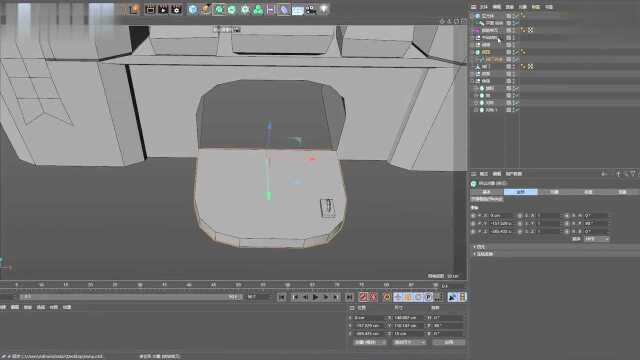 C4D教程 C4D城堡小场景案例4