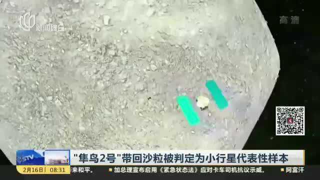 “隼鸟2号”带回沙粒被判定为小行星代表性样本