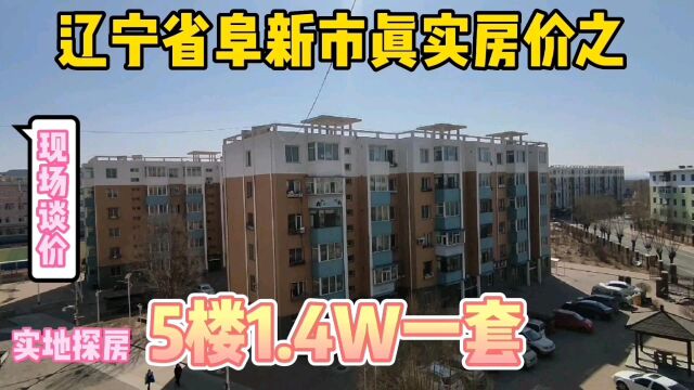 辽宁省阜新市真实房价之,5楼拎包入住1.4万一套实地探房以买房者身份现场谈价