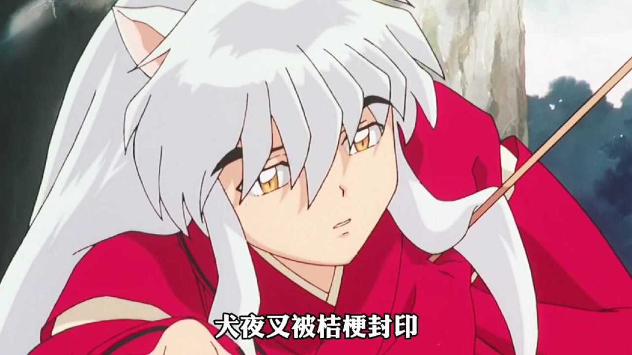 犬夜叉盗取四魂之玉被桔梗封印,阿离初识犬夜叉