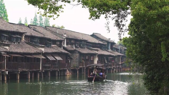 江南水乡 江南小镇 烟雨江南 唯美风景 (465)