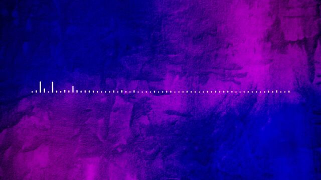 紫色音频频谱均衡器特效