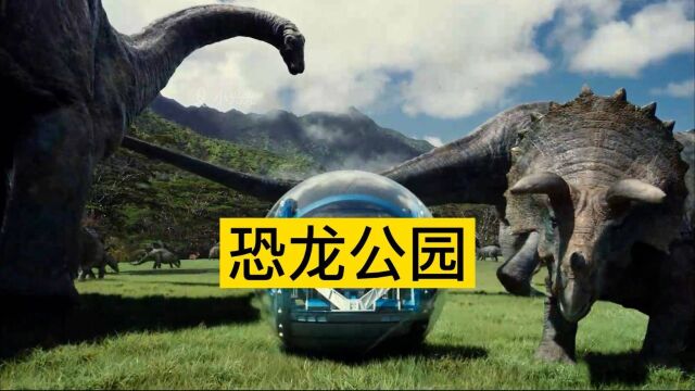 参观恐龙公园