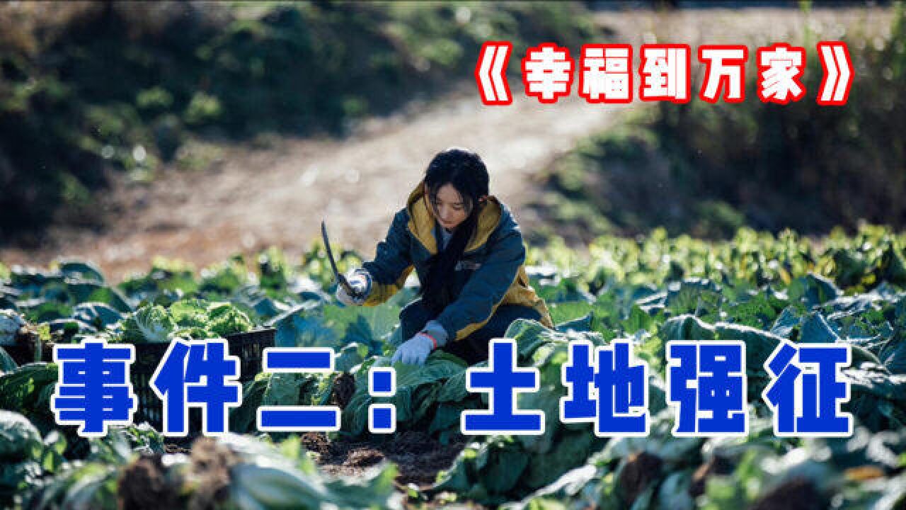 《幸福到万家》事件二:土地强征详解,农民应该如何合法维护权益