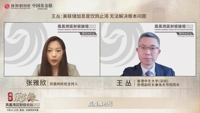 王丛:美联储加息是饮鸩止渴 无法解决根本问题