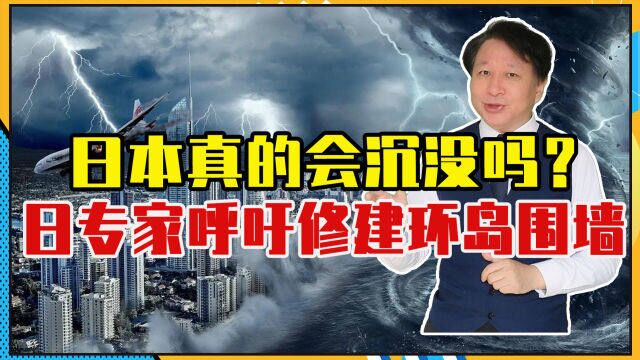 日本真的会沉没吗?日专家呼吁修建环岛围墙,赶紧挡住大海啸