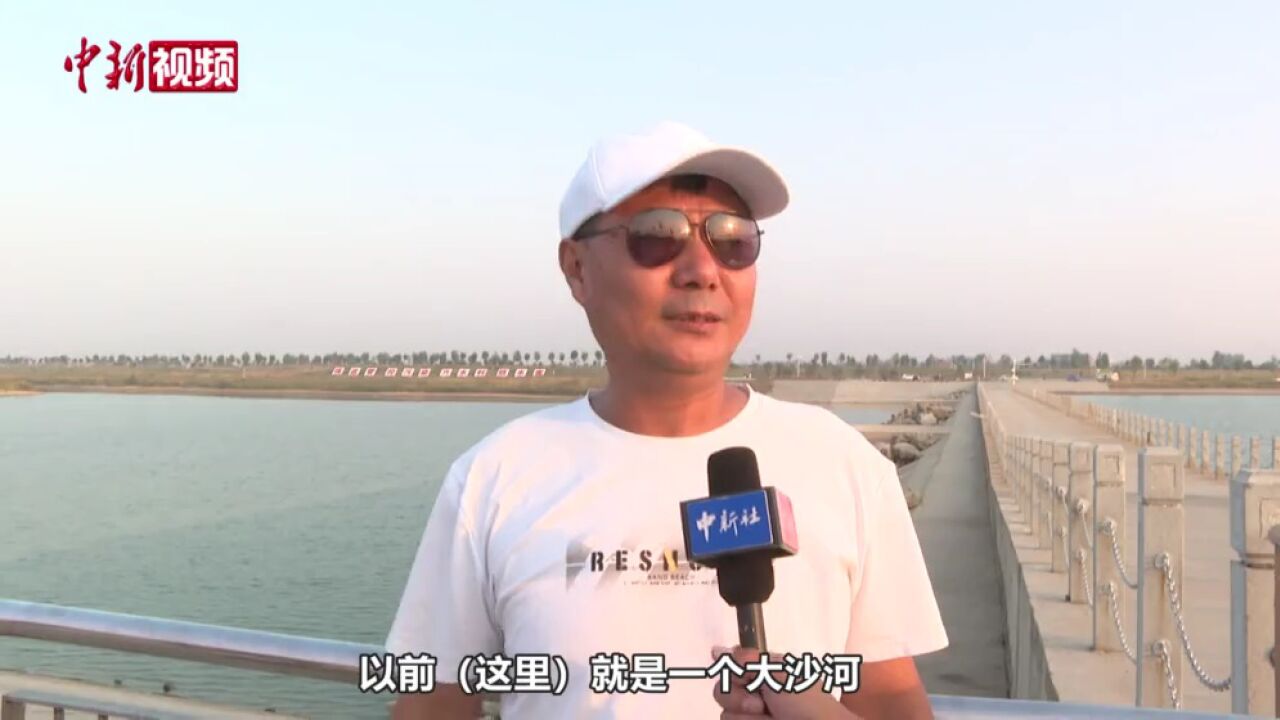 “南水”浸润石家庄“母亲河”断流河道重现水清岸绿美景