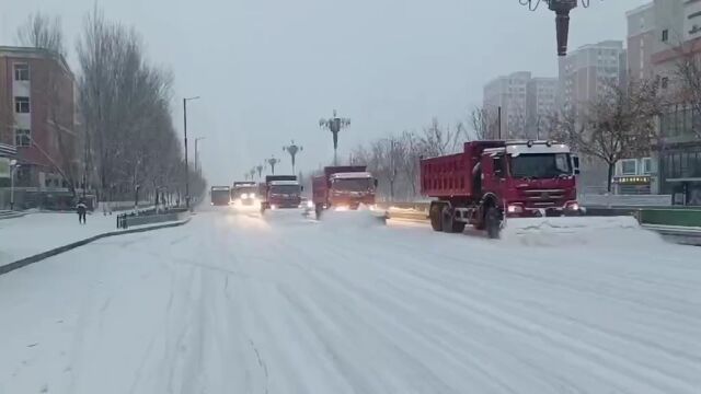 以雪为令 吹响清雪集结号