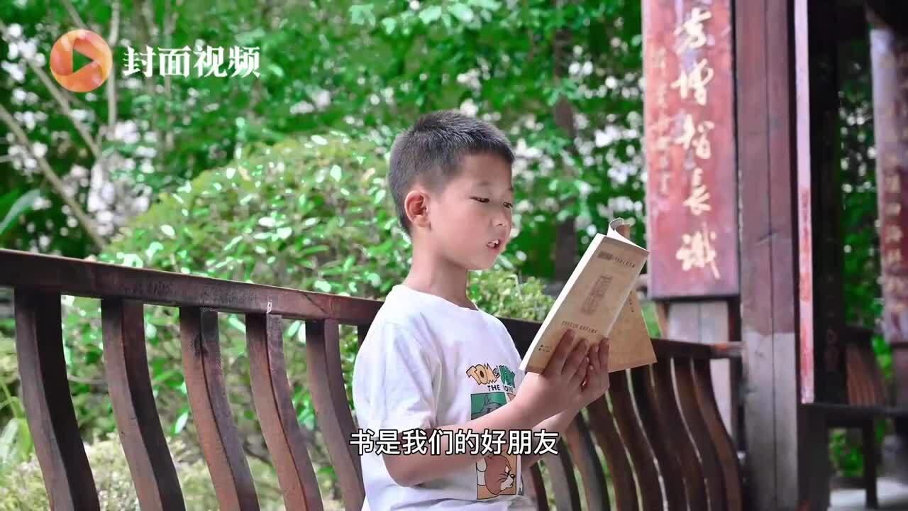 七一宝轮小学杨北辰分享《粗缯大布裹生涯 腹有诗书气自华》