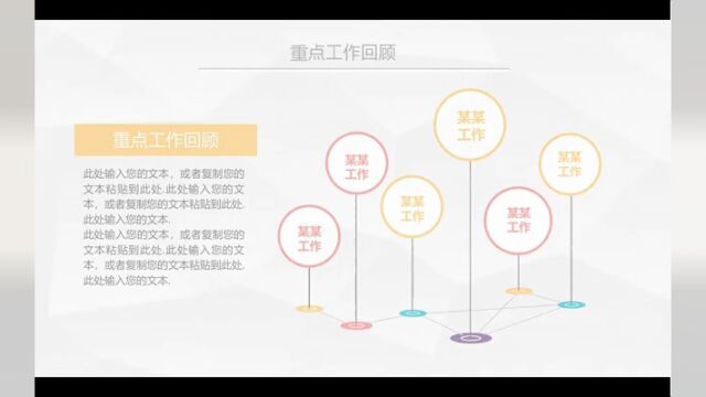 2023年终总结述职报告ppt模板