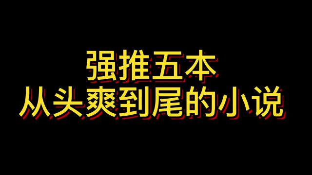 强推五本从头爽到尾的小说