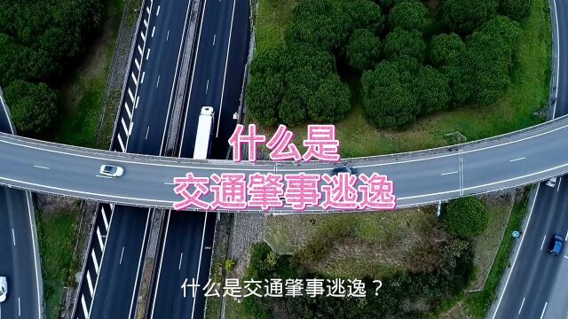 保定交通事故律师解读什么是交通肇事逃逸?