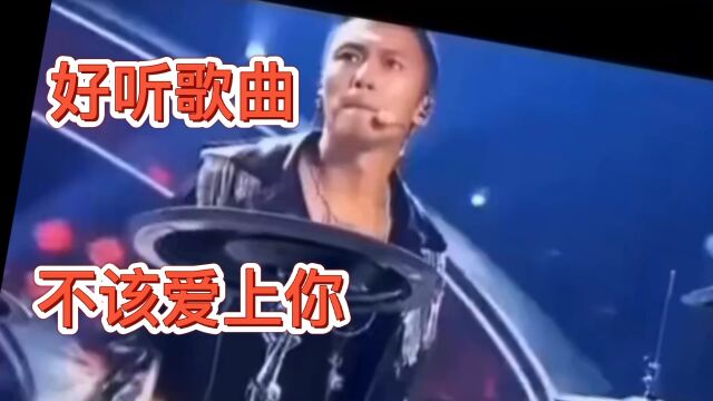 张柏芝演唱《不该爱上你》