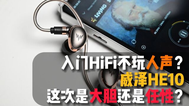 不玩人声的小众入门耳机 聊聊威泽HE10