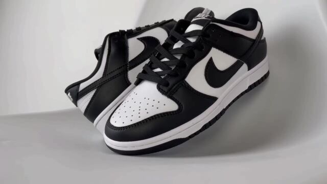 莆田鞋 耐克Nike SB Dunk Low Reverse Panda 黑白反转熊猫反转板鞋多乐潮鞋 怎么买