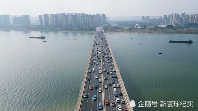 湖南长沙,湘府路大桥,上午11点50分,现场真实状况,一起去看看