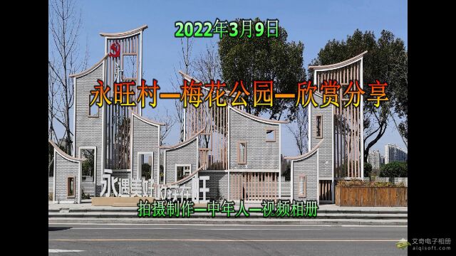 2022年3月9日—走进永旺村,梅花公园,拍摄制作—中年人—欣赏分享.配音;追梦人. (2)