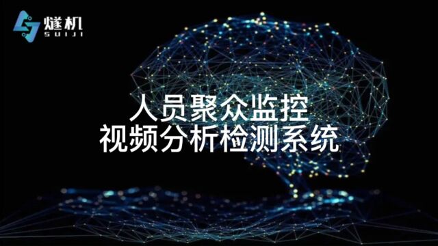 人员聚众监控视频分析检测系统