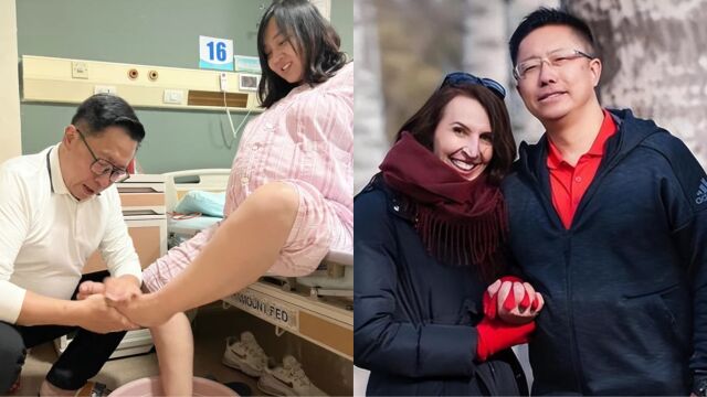 “疯狂英语”李阳官宣得子,二婚老婆罕露面,曾被曝家暴外籍前妻