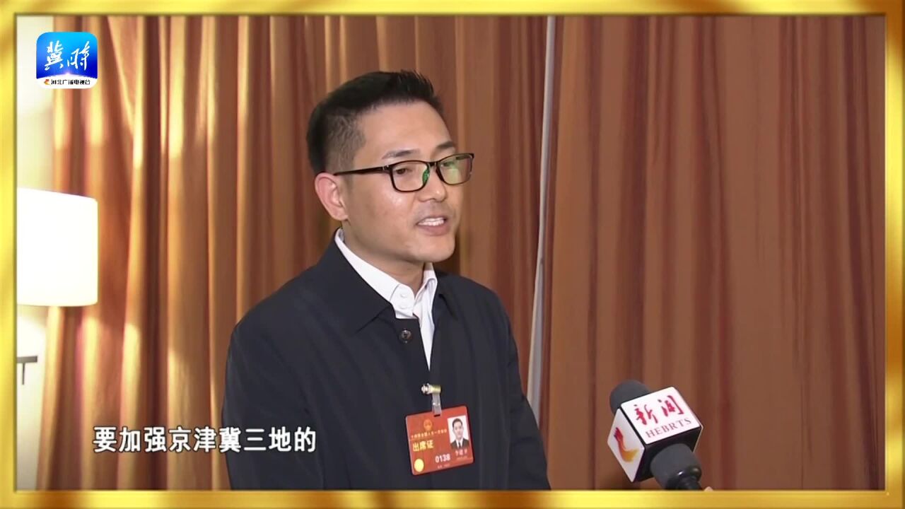 全国人大代表 李建卫:京津冀三地物流企业“互联成网” 提升物流效率