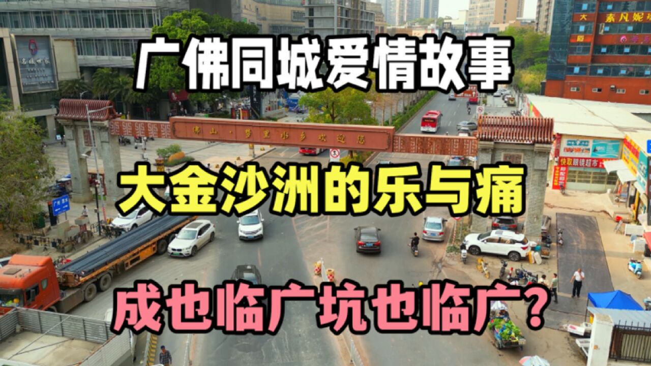 广佛楼市:临广宜居的金沙洲板块却总让人又爱又恨,这里房价长期低迷!为什么?