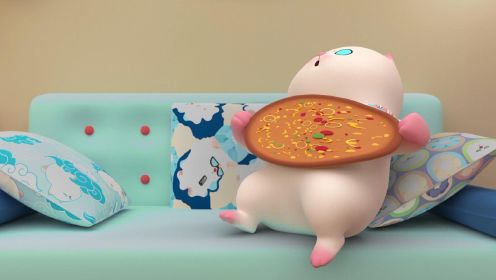 【薇薇猫的小小日常】这么头铁的披萨，除了吃还能干什么用
