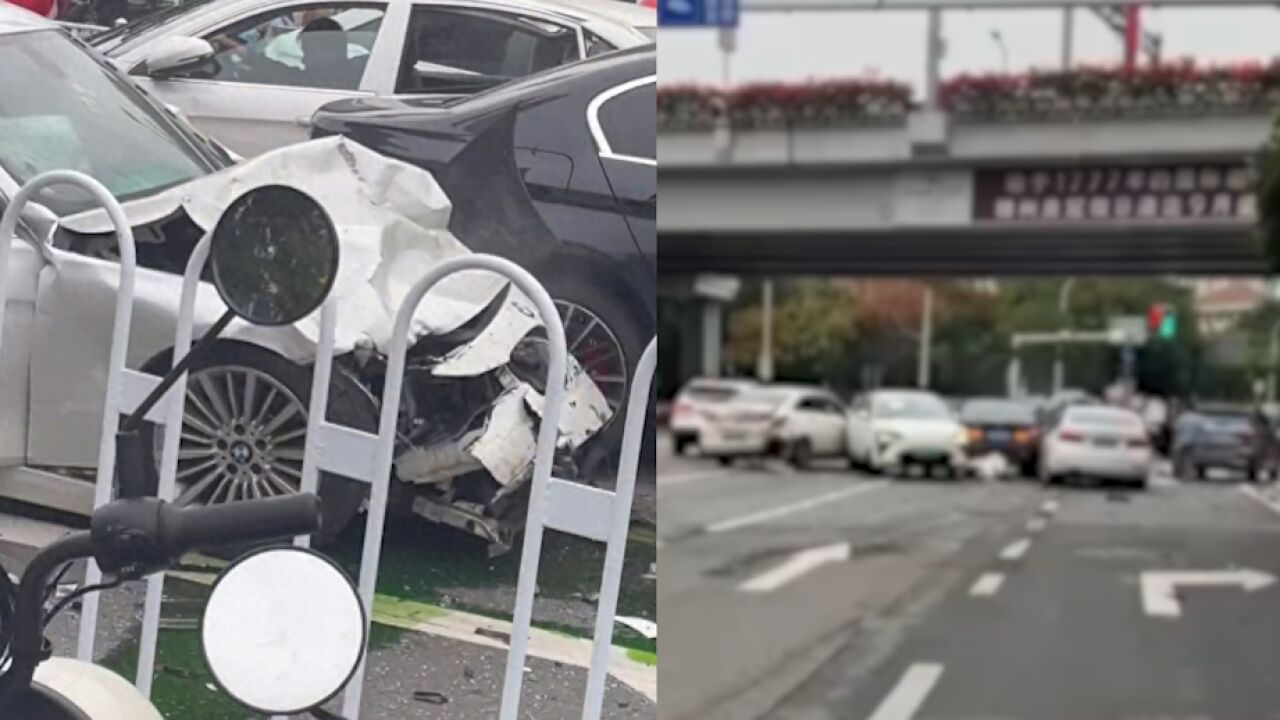 江西赣州发生多车连环相撞事故,交警:未造成人员死亡,道路可正常通行