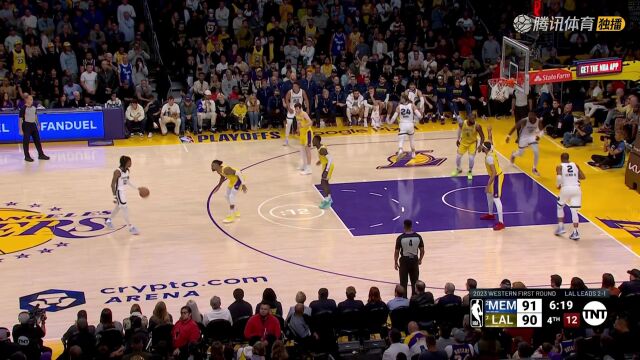 灰熊vs湖人 中文解说全场回放