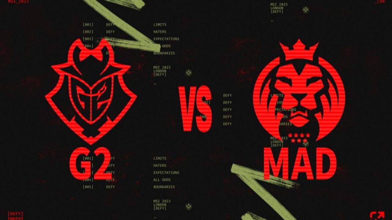 【Doinb解说2023MSI】胜败分组赛 G2 vs MAD 第二局