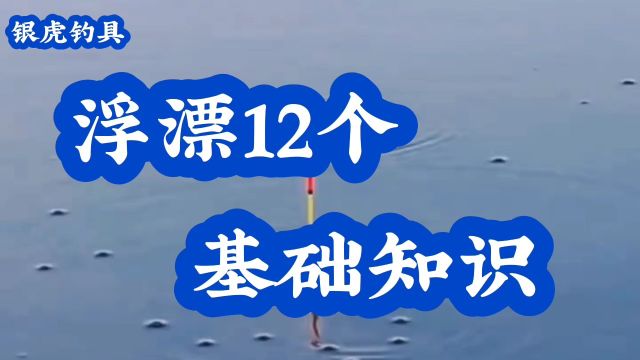 浮漂12个基础知识