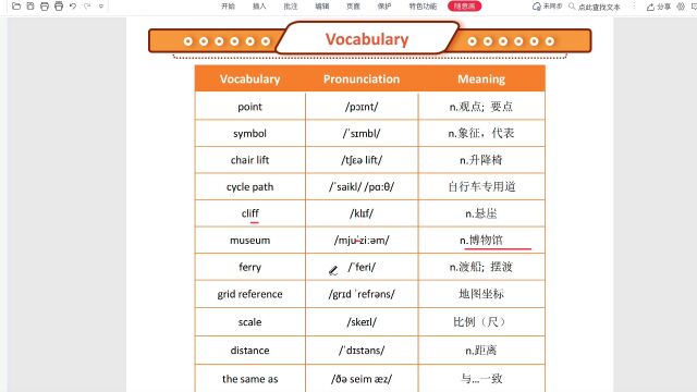 SM 4 T4词汇预习 lesson 14