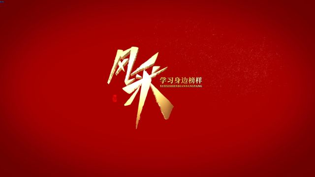 《风采——学习身边榜样》总宣