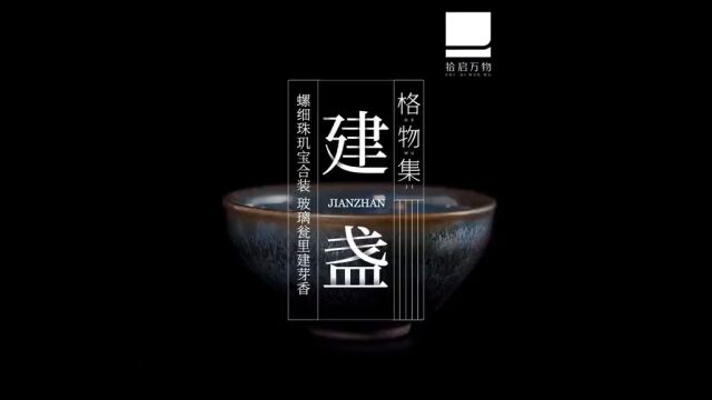 “鹧斑碗面云萦字,兔褐瓯心雪作泓”.建盏的形状口大底小,形状如同漏斗,造型古朴典雅,体现了极致的宋代审美.#匠人精神 #建盏 #高端茶器