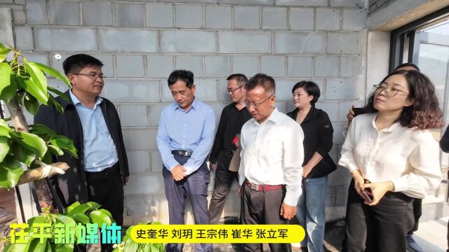 山东聊城:刘强一行在山东茌平调研社会组织孵化基地