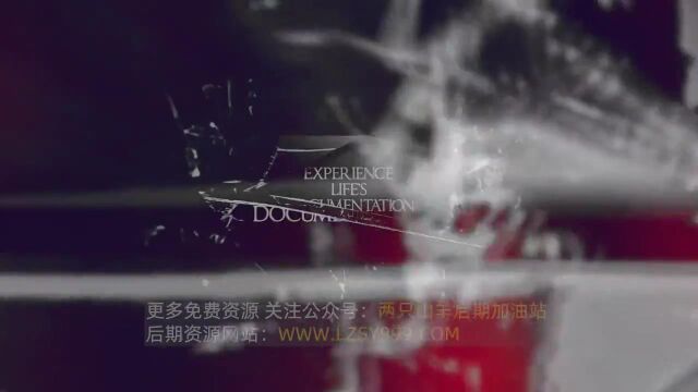 FCPX插件史诗电影预告片玻璃破碎效果幻灯片模板 Broken Glass Epic Trailer