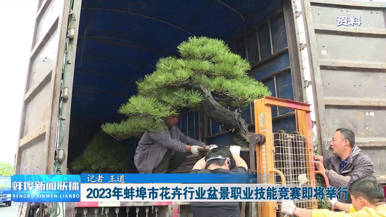 2023年蚌埠市花卉行业盆景职业技能竞赛即将举行