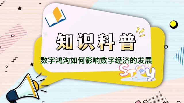 数字鸿沟如何影响数字经济的发展