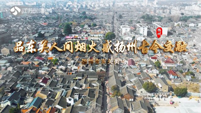 《江苏风采录》栏目组走进扬州市东关街