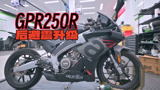 阿普利亚GPR250R后避震升级集亚Gears H2P