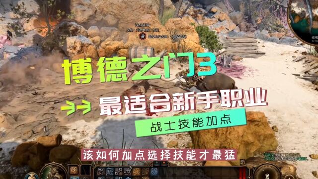 博德之门3新手职业推荐,战士冠军勇士加点与BD推荐攻略#博德之门3#手机游戏#热门手游