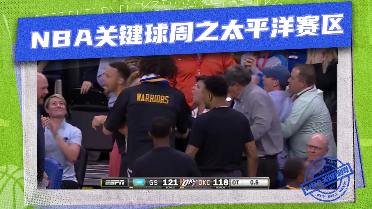 【NBA关键球周】超远三分终结雷霆!库里生涯绝杀合集