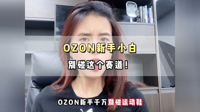 OZON新手小白不要碰这个赛道!!