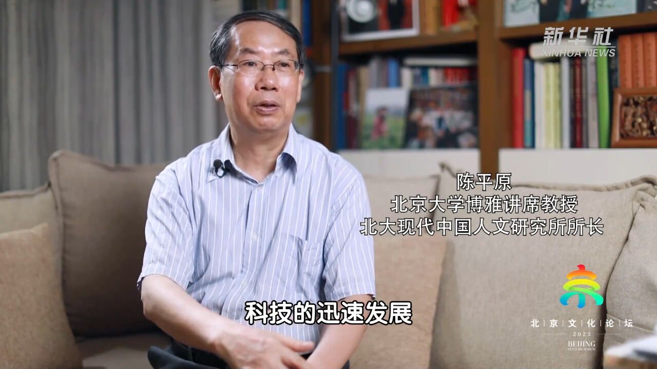 陈平原:人工智能必须服务于人类