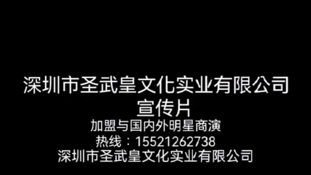 深圳市圣武皇文化实业有限公司宣传片