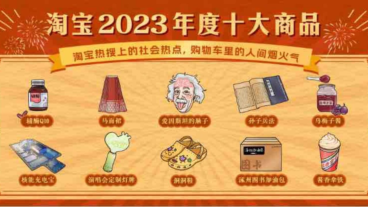 2023年度十大商品出炉 年度记忆见证消费活力和流行变迁