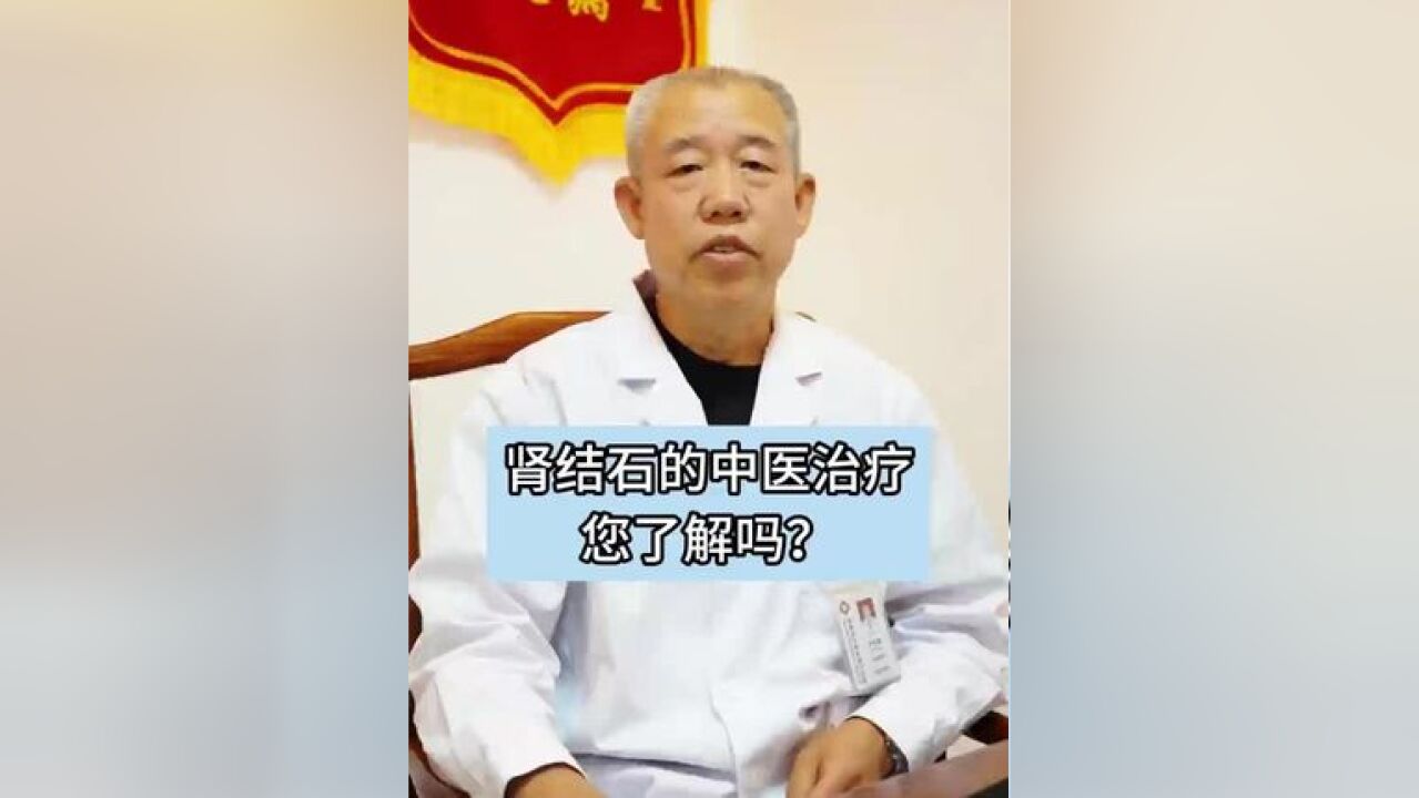 肾结石的中医治疗您了解吗