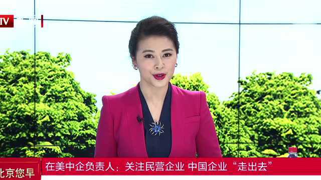 在美中企负责人:关注民营企业 中国企业“走出去”