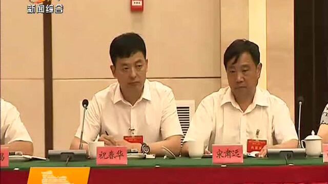 全国人大常委会副委员长张春贤率队莅商调研 马懿 王战营 周树群等陪同